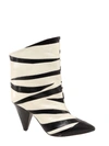 ISABEL MARANT ISABEL MARANT LEEBU STRIPED BOOTS