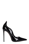 LE SILLA IVY 120 PUMPS IN BLACK PATENT LEATHER,2102R100R1PPKAB001