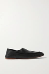 ACNE STUDIOS LEATHER COLLAPSIBLE-HEEL LOAFERS
