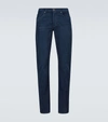 Tom Ford Corduroy Slim Fit Denim Jeans In Blue