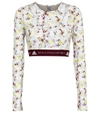 ADIDAS BY STELLA MCCARTNEY FUTURE PLAYGROUND FLORAL CROP TOP,P00536774