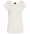 TOM FORD LINEN-BLEND TOP,P00545877