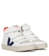 VEJA V-10 MID FAUX LEATHER SNEAKERS,P00548043