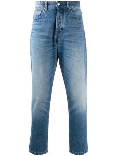 Ami Alexandre Mattiussi 17cm Ami Fit Cotton Denim Jeans In Used Blue