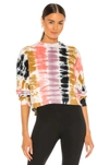 Electric & Rose Ronan Tie-dye Pullover Sweatshirt In Camille  Aster & Honey