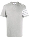 THOM BROWNE 4-BAR STRIPE SHORT-SLEEVE T-SHIRT