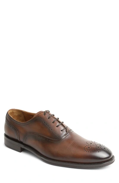 Bruno Magli Men's The Arno Oxford Shoes Men's Shoes In Cognac Calf