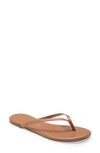 Tkees Foundations Matte Flip Flops In Neutral