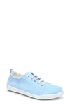 Vionic Beach Collection Pismo Lace-up Sneaker In Sea Foam Canvas