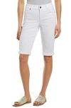 Tommy Bahama Boracay Beach High Waist Bermuda Shorts In White