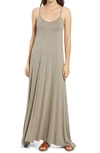 LOVEAPPELLA MAXI DRESS,W2953-SMO