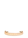 HENDER SCHEME BRASS AND LEATHER BRACELET,PM-RC-LBS NATURAL