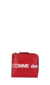 Comme Des Garçons Coin Purses In Red