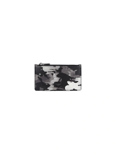 Dolce & Gabbana Card Holder In Black/white