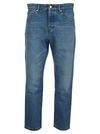 AMI ALEXANDRE MATTIUSSI AMI TAPERED FIT JEANS,E21HD204601480