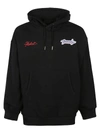 GIVENCHY EMBROIDERED HOODIE,BMJ09X305B 001