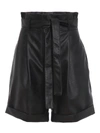 Philosophy Di Lorenzo Serafini Philosophy Eco Leather Shorts In Black