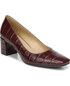 Naturalizer Karina Pumps Women's Shoes In Cabernet Sauvignon Crocco