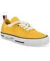 Tommy Hilfiger Women's Gessie Stretch Knit Sneakers Women's Shoes In Yellow Fb