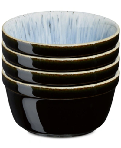 Denby Halo Alt 4-pc. Ramekin Set In Black,blue