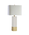 Jonathan Y Jeffrey Metal Or Marble Led Table Lamp In Gold