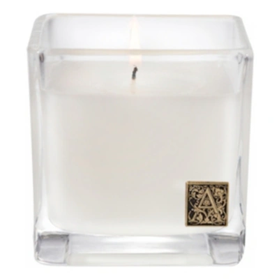 Aromatique The Smell Of Spring 12-oz. Medium Cube Candle In White