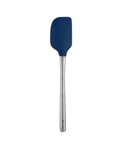Tovolo Flex-core Stainless Steel Handled Spoonula, Silicone Spoon Spatula Head In Charcoal