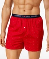 TOMMY HILFIGER MEN'S PRINTED COTTON BOXERS