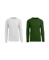 Galaxy By Harvic Men's Waffle Knit Thermal Shirt, Pack Of 2 In Multi8