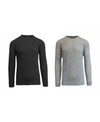 GALAXY BY HARVIC MEN'S WAFFLE KNIT THERMAL SHIRT, PACK OF 2