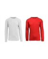 Galaxy By Harvic Men's Waffle Knit Thermal Shirt, Pack Of 2 In Multi9