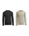 Galaxy By Harvic Men's Waffle Knit Thermal Shirt, Pack Of 2 In Multi5