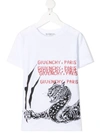 GIVENCHY LOGO-PRINT SHORT-SLEEVED T-SHIRT