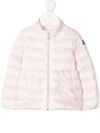 MONCLER LOGO-PATCH PADDED COAT