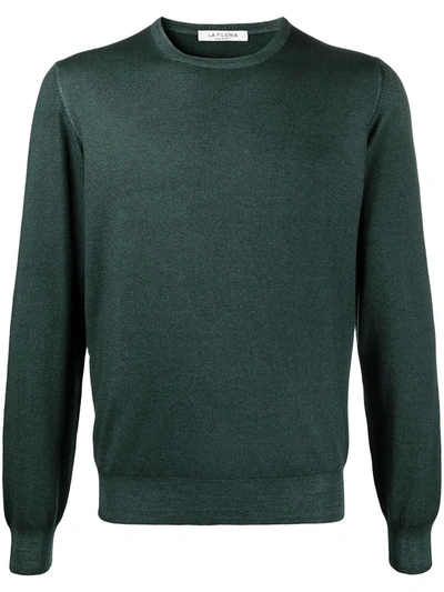 Fileria Crew-neck Jumper In Green