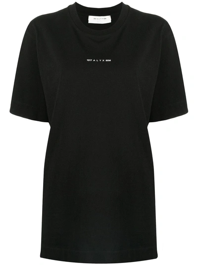 Alyx Logo-print Short-sleeved T-shirt In Black