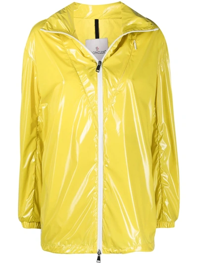 Moncler Melucta Windbreaker Jacket In Yellow