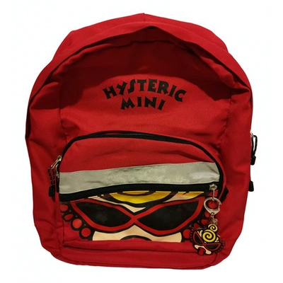 Pre-owned Hysteric Glamour Backpack In Red
