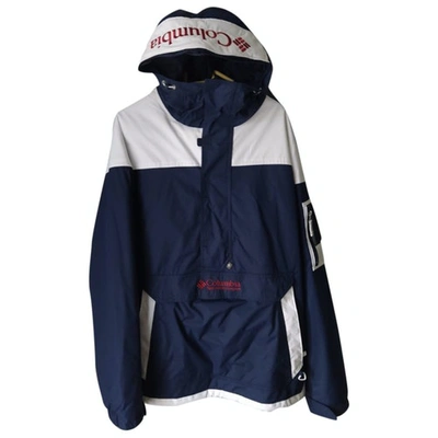 Pre-owned Columbia Jacket In Blue