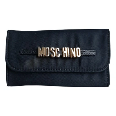 Pre-owned Moschino Key Ring In Black