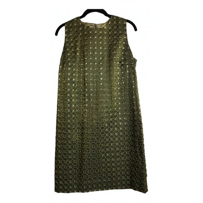 Pre-owned Byblos Dress In Green