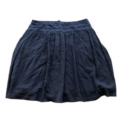 Pre-owned Zadig & Voltaire Mini Skirt In Anthracite