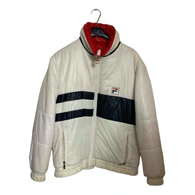 Pre-owned Fila Jacket In White