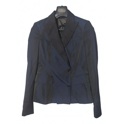 Pre-owned John Richmond Suit Jacket In Blue