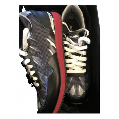 Pre-owned Just Cavalli Black Trainers