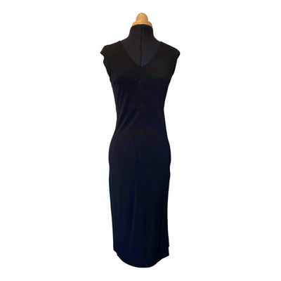 Pre-owned Maliparmi Mid-length Dress In Black