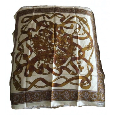 Pre-owned Pierre Cardin Silk Handkerchief In Multicolour