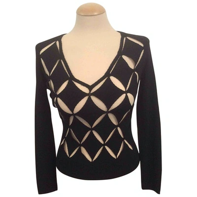 Pre-owned Marc Cain Black Viscose Top