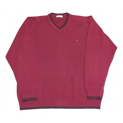 Pre-owned Pierre Cardin Wool Pull In Red