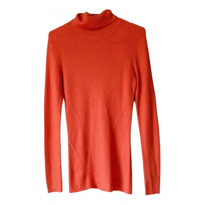Pre-owned Diane Von Furstenberg Wool Knitwear In Orange
